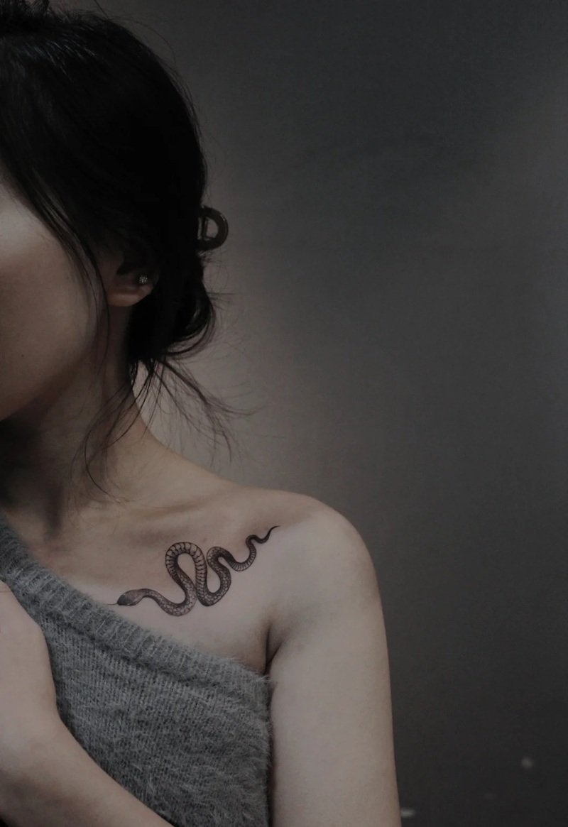 hình xăm con rắn 26