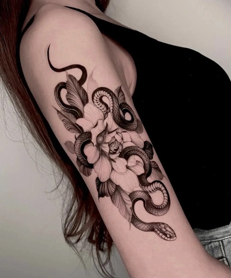 hình xăm con rắn 29