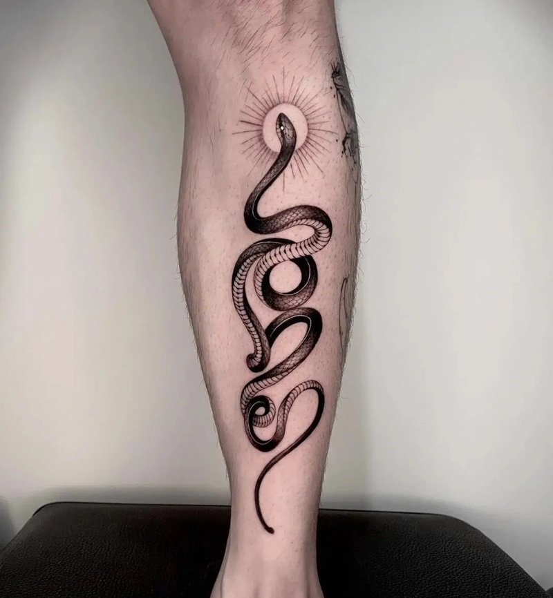 hình xăm con rắn 31