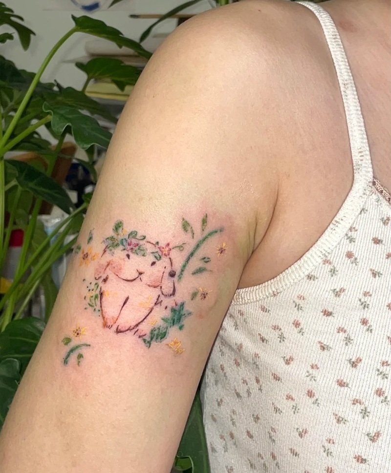 hình xăm con thỏ 24