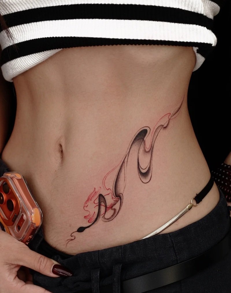 hình xăm con thỏ 36