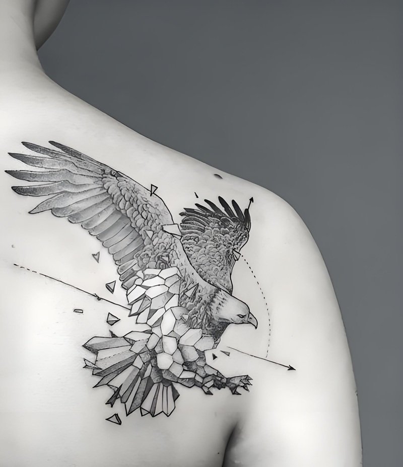 hình xăm đại bàng sau lưng 34