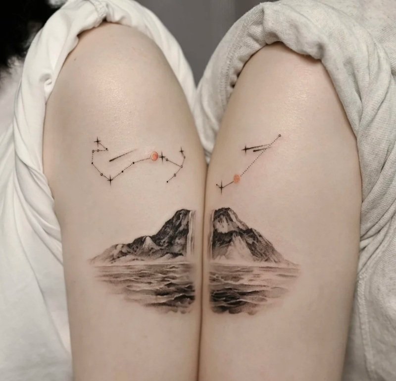 hình xăm đôi cho vợ chồng 11