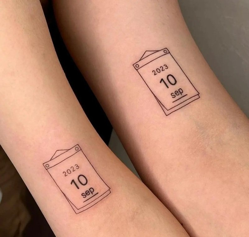 hình xăm đôi cho vợ chồng 30