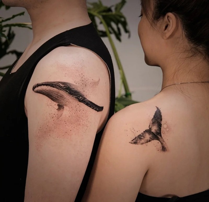 hình xăm đôi cho vợ chồng 34