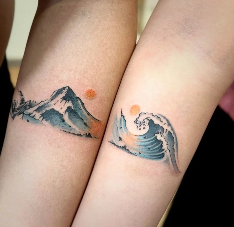 hình xăm đôi cho vợ chồng 37