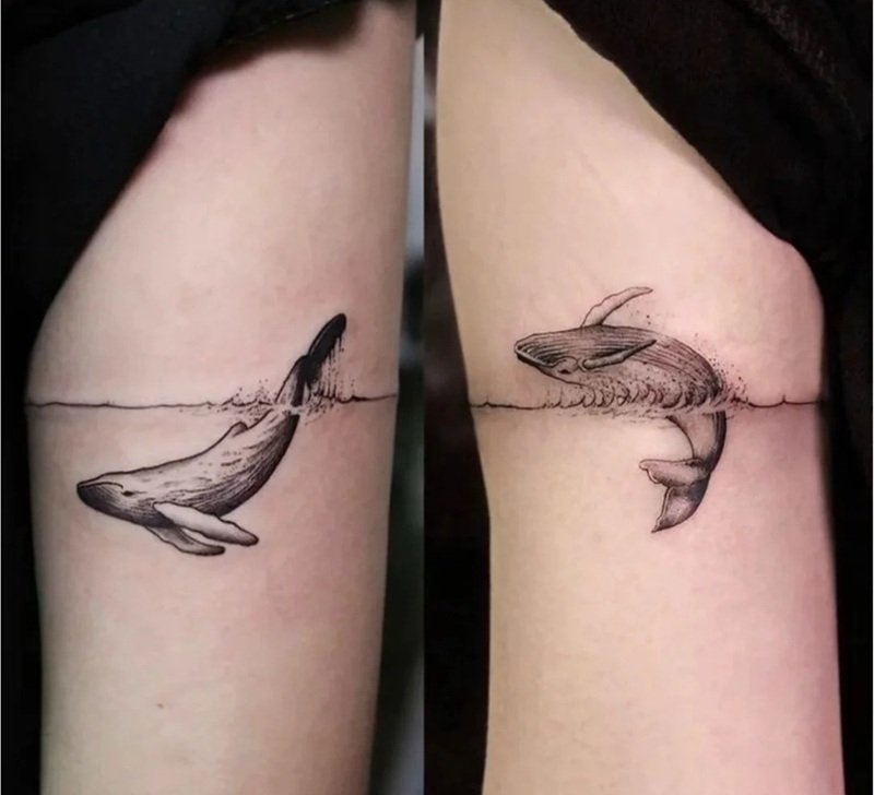 hình xăm đôi cho vợ chồng 4