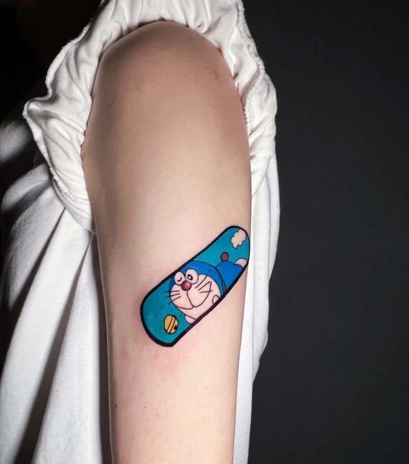 hình xăm doraemon 15