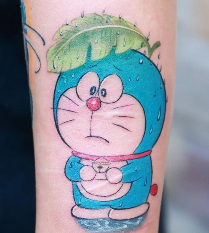 hình xăm doraemon 19