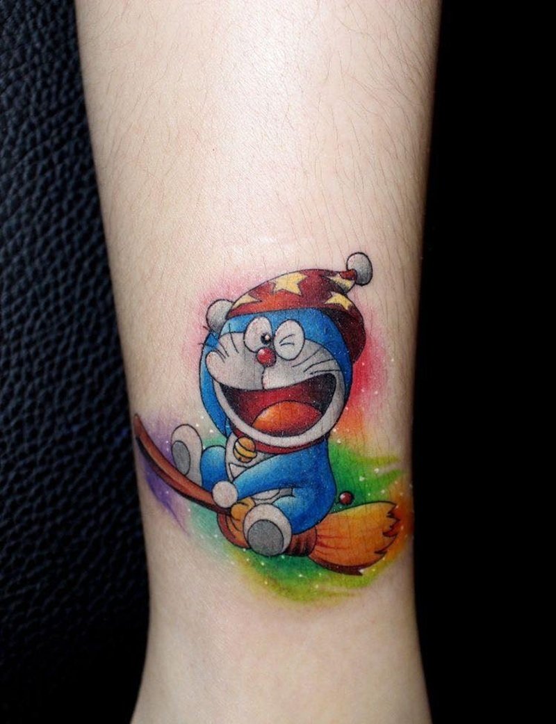 hình xăm doraemon 2