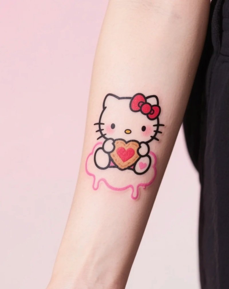 hình xăm hello kitty 14