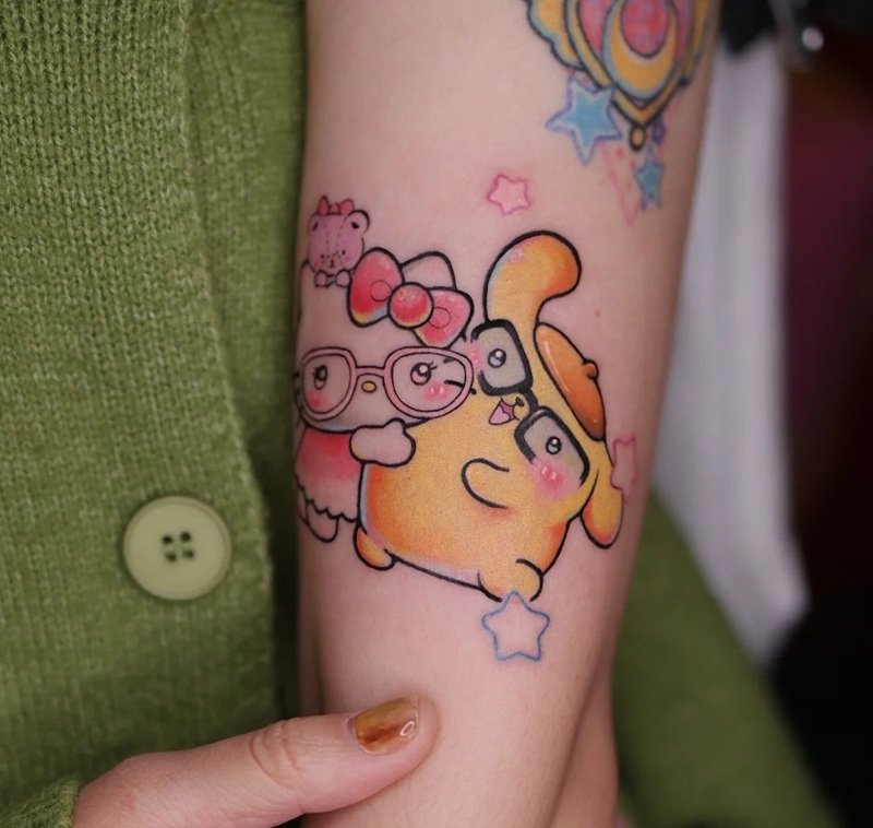 hình xăm hello kitty 17