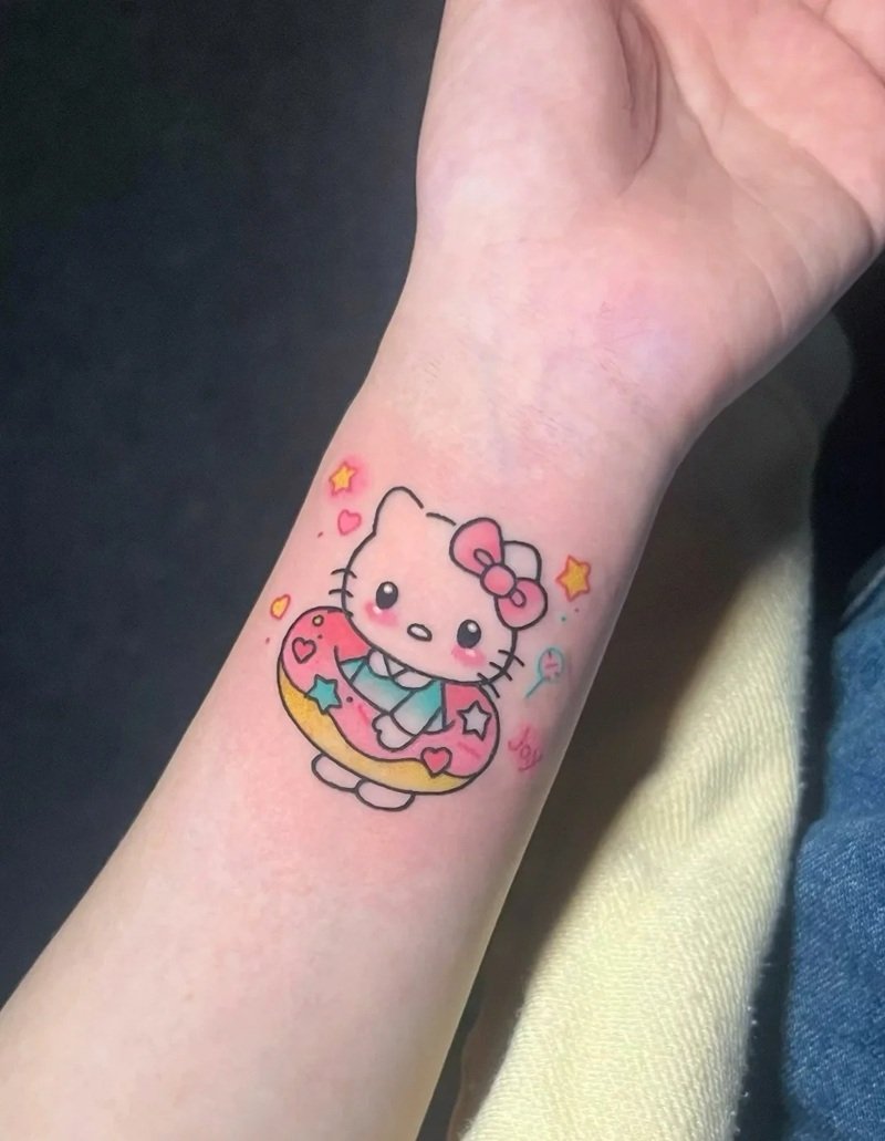 hình xăm hello kitty 30