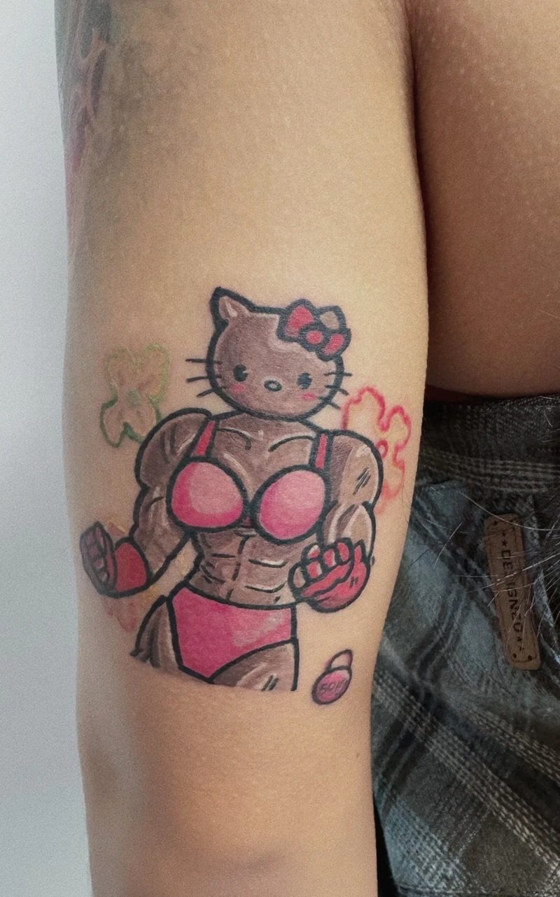 hình xăm hello kitty 32