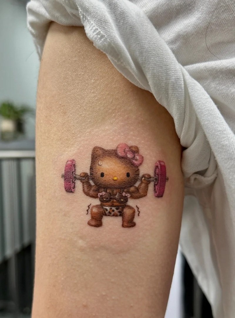 hình xăm hello kitty 34