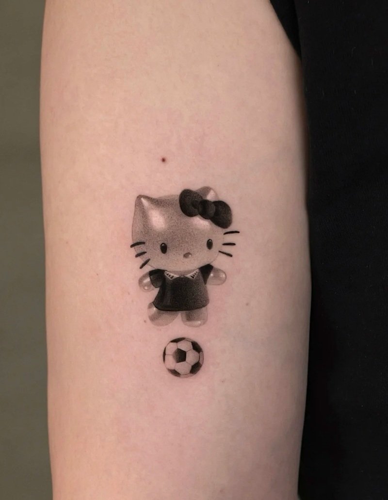 hình xăm hello kitty 40