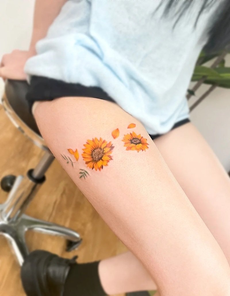 hình xăm hoa hướng dương 38