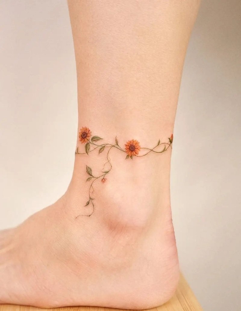 hình xăm hoa hướng dương 40
