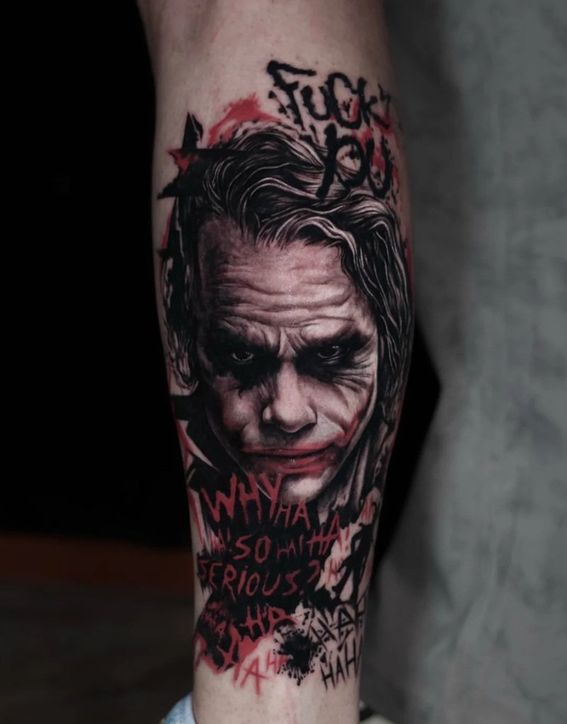 hình xăm joker 19