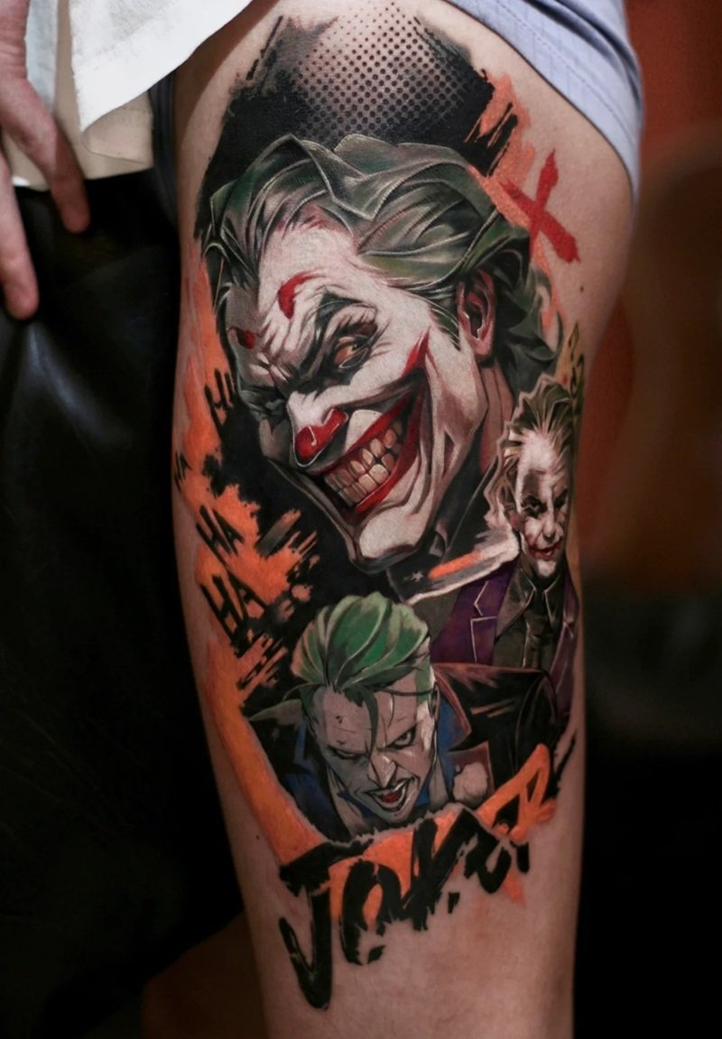 hình xăm joker 31