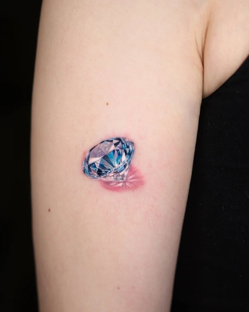 hình xăm kim cương 20