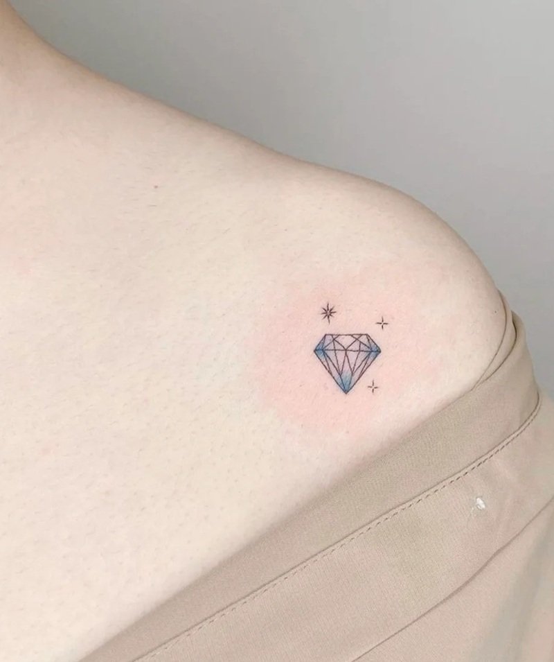 hình xăm kim cương 21