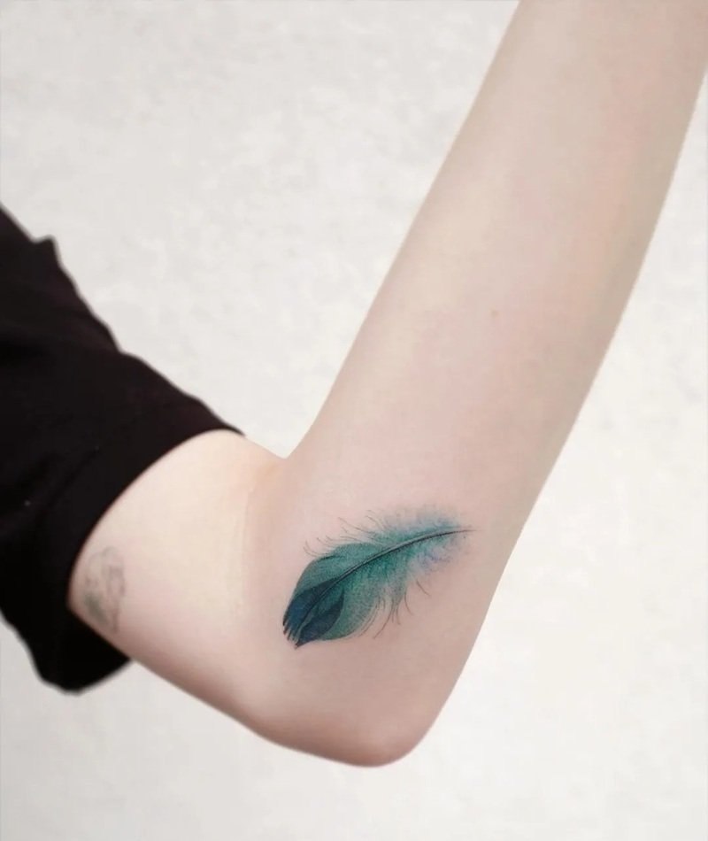 hình xăm lông vũ 28