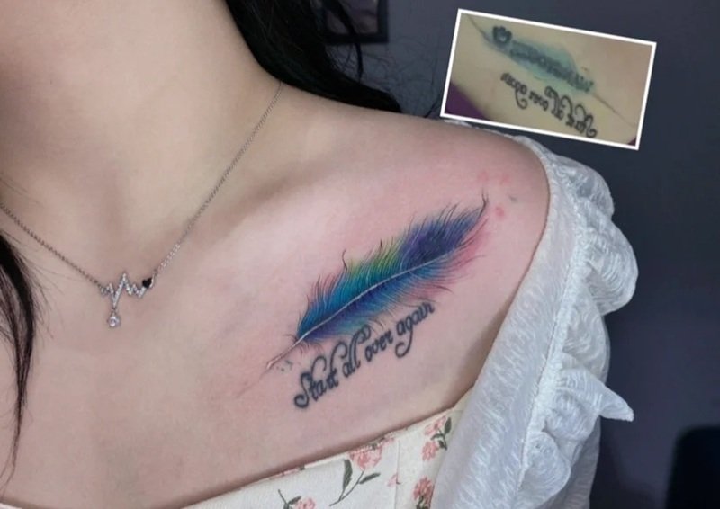 hình xăm lông vũ 37