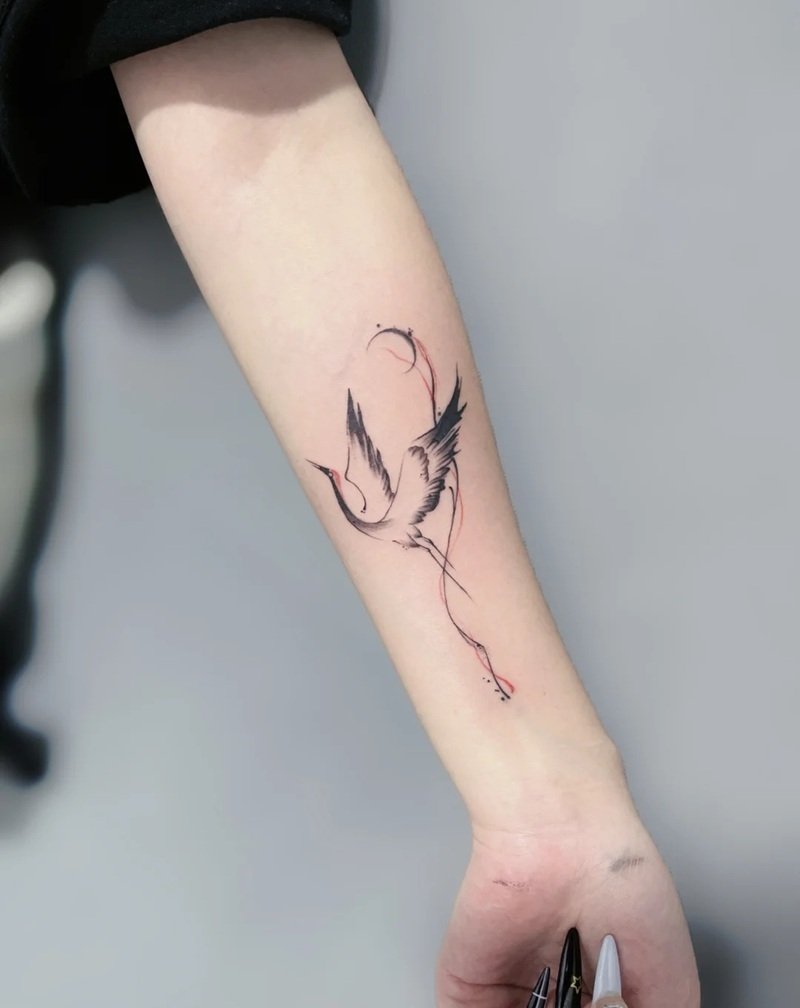 hình xăm mệnh kim 28