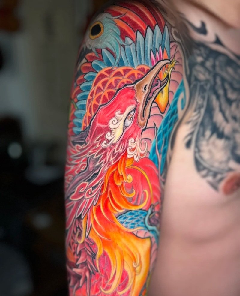 hình xăm mệnh thổ 14