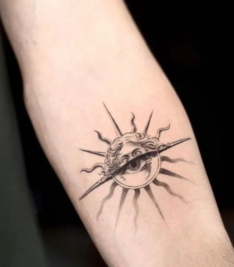 hình xăm mệnh thổ 18