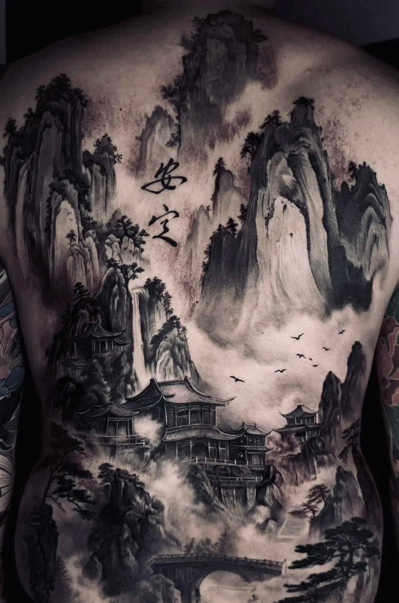 hình xăm mệnh thổ 5