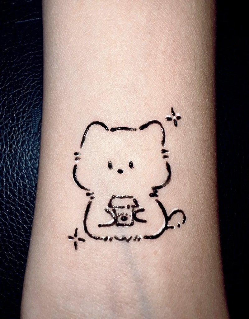 hình xăm mini cute 7