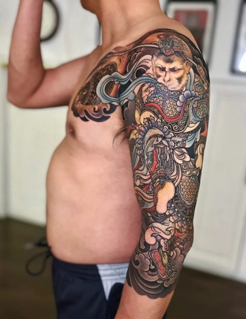 Tuyển chọn 66+ hình xăm Ngộ Không nghệ thuật ấn tượng - Hình ảnh bài viết