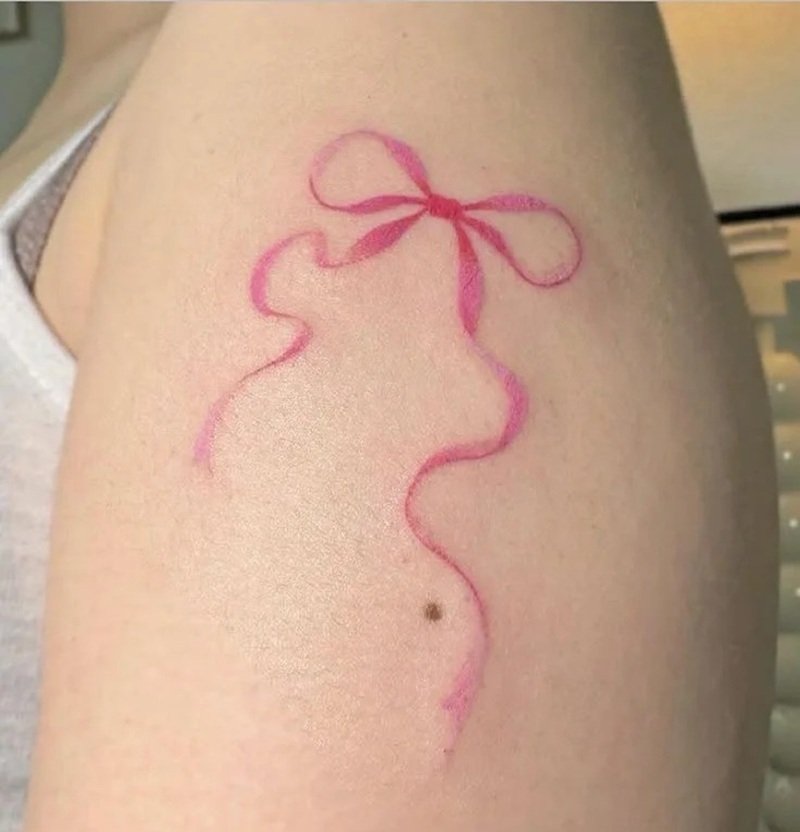 hình xăm nơ mini 27