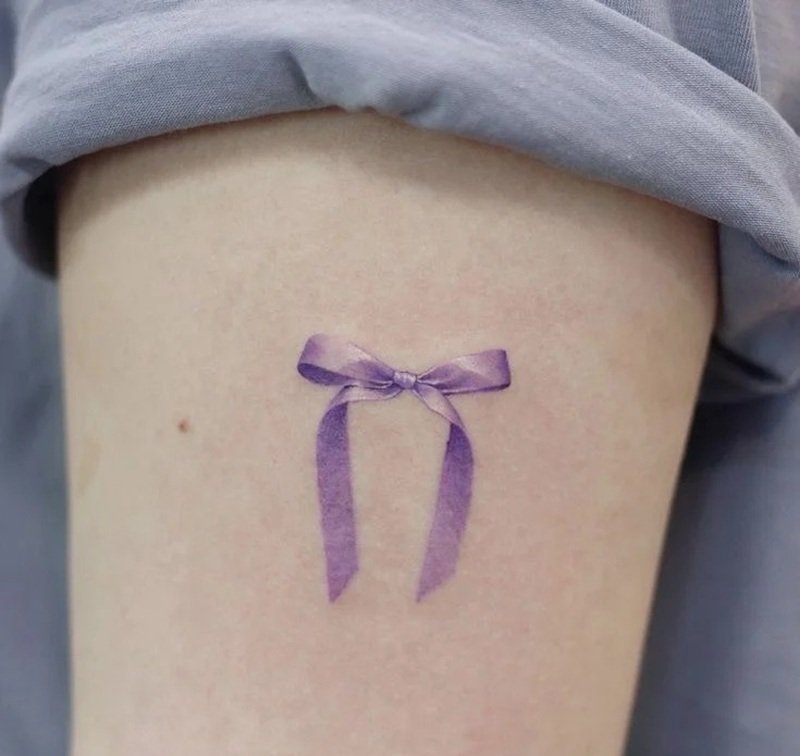 hình xăm nơ mini 4