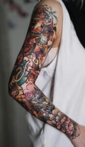 hình xăm old school 14