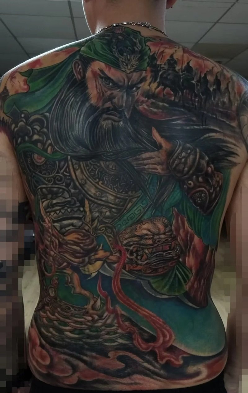 hình xăm quan công mở mắt 18