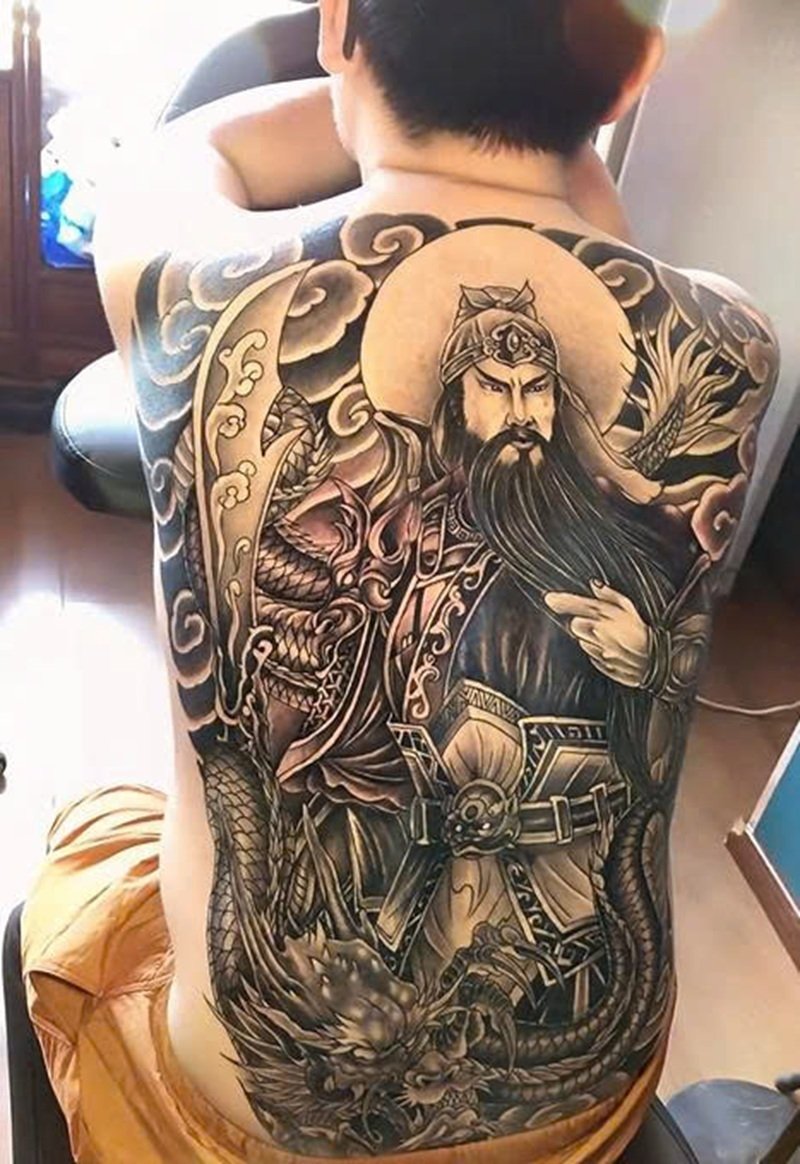 hình xăm quan công mở mắt 2