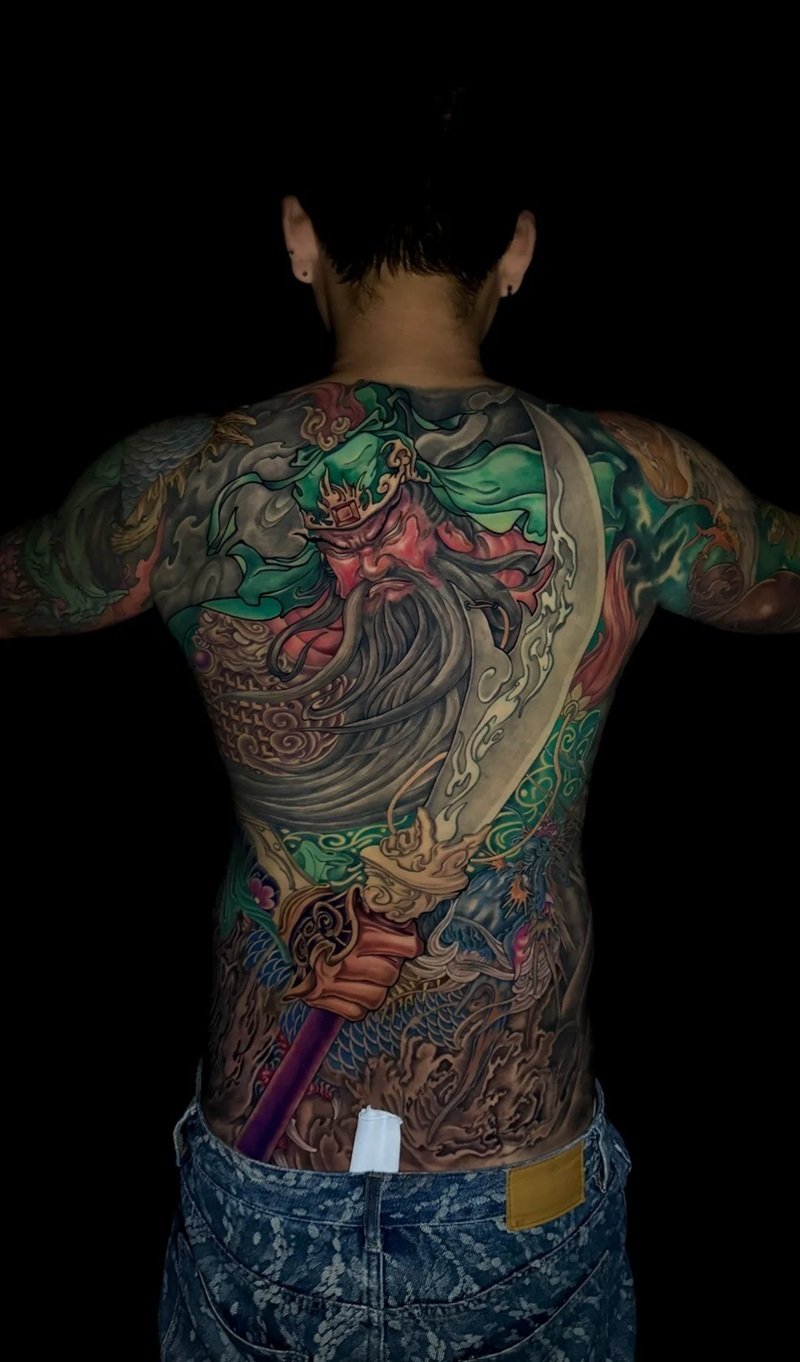 hình xăm quan công mở mắt 21