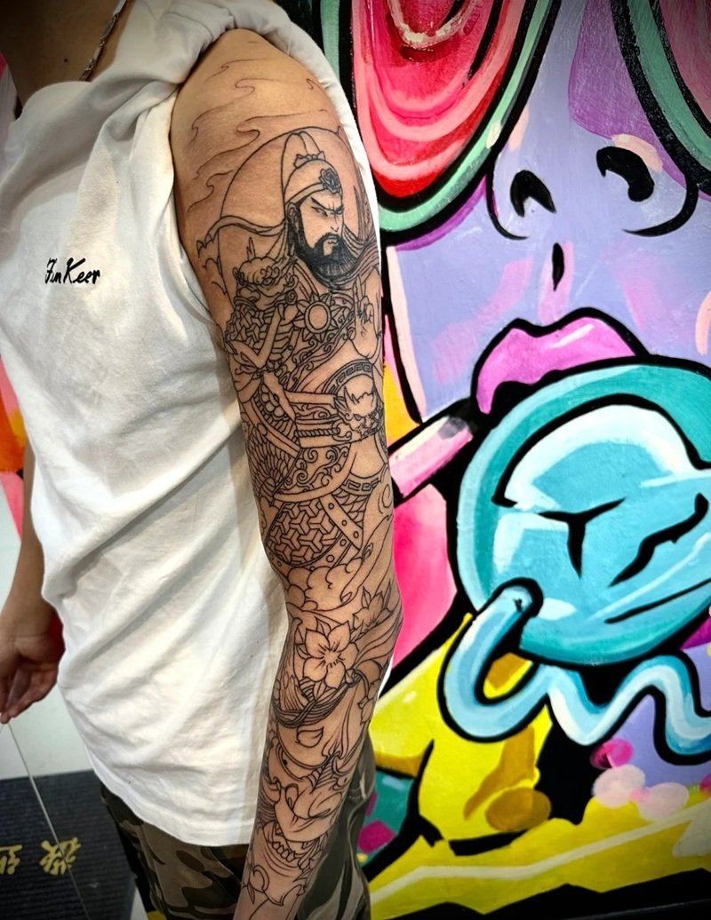 hình xăm quan công mở mắt 22