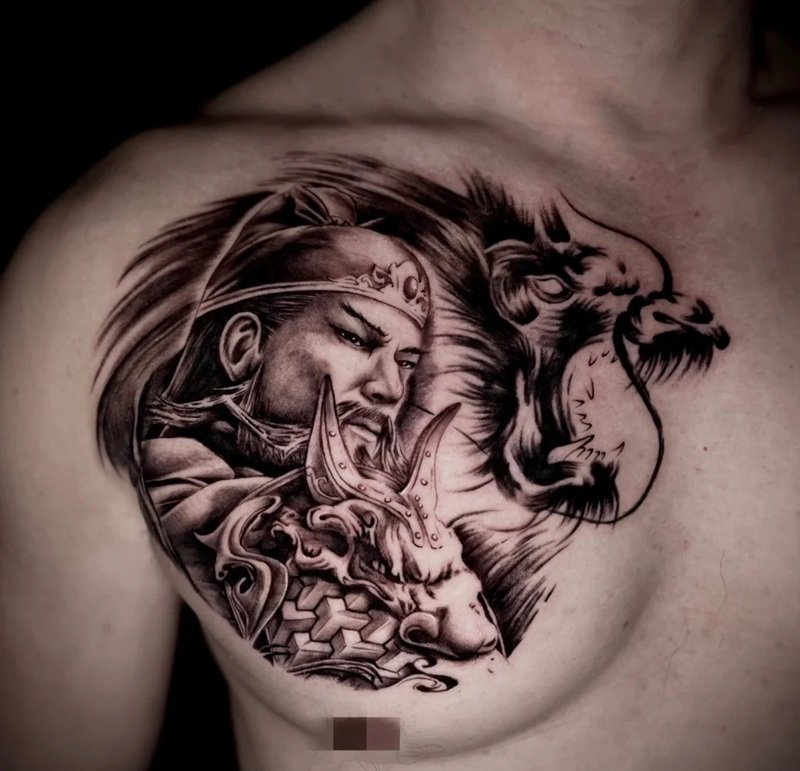 hình xăm quan công mở mắt 25