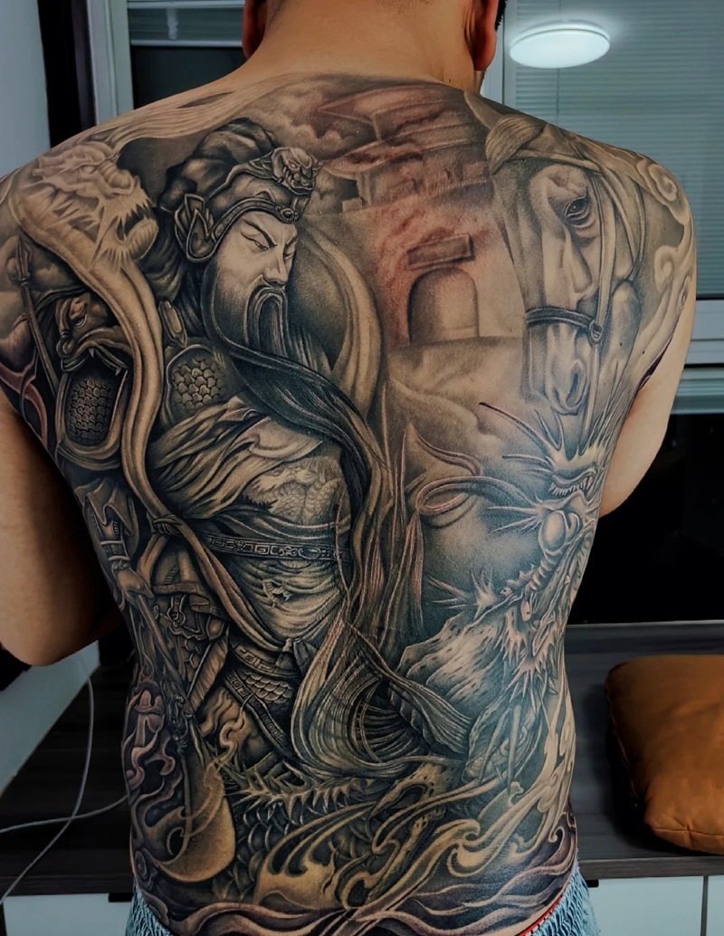 hình xăm quan công mở mắt 27