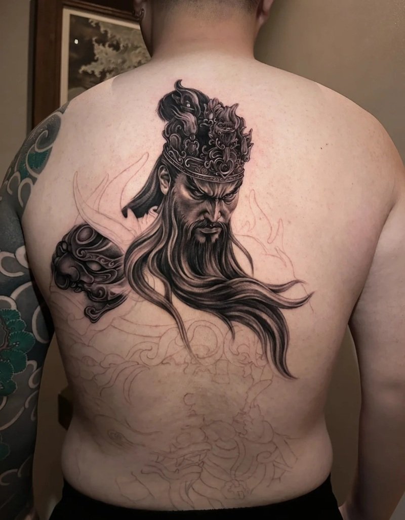 hình xăm quan công mở mắt 31