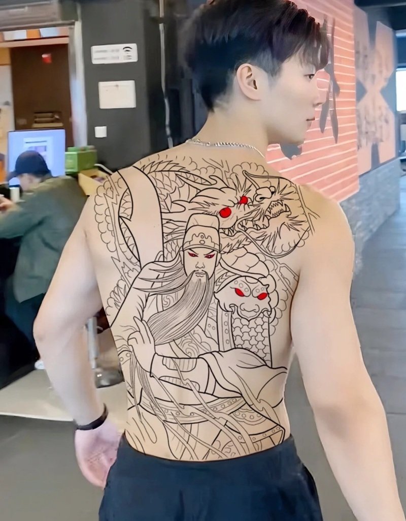 hình xăm quan công mở mắt 41