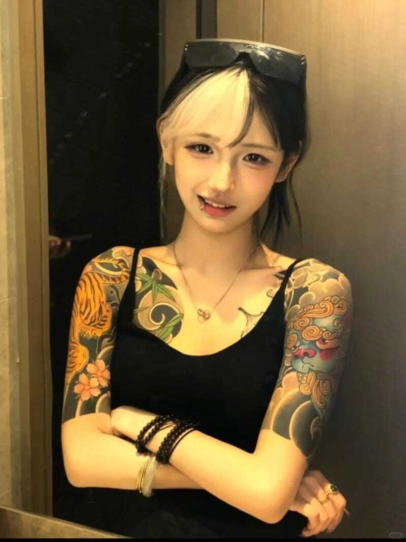 Mẫu hình xăm rồng vắt vai full lưng cực kỳ nổi bật
