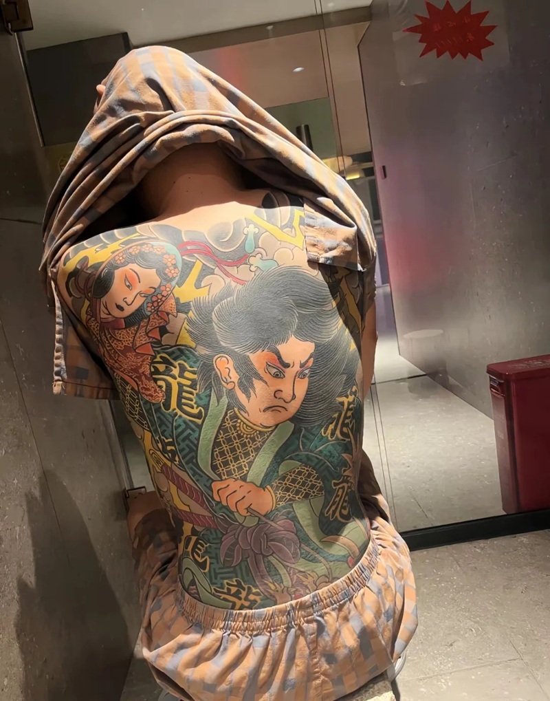 hình xăm samurai nhật cổ 23