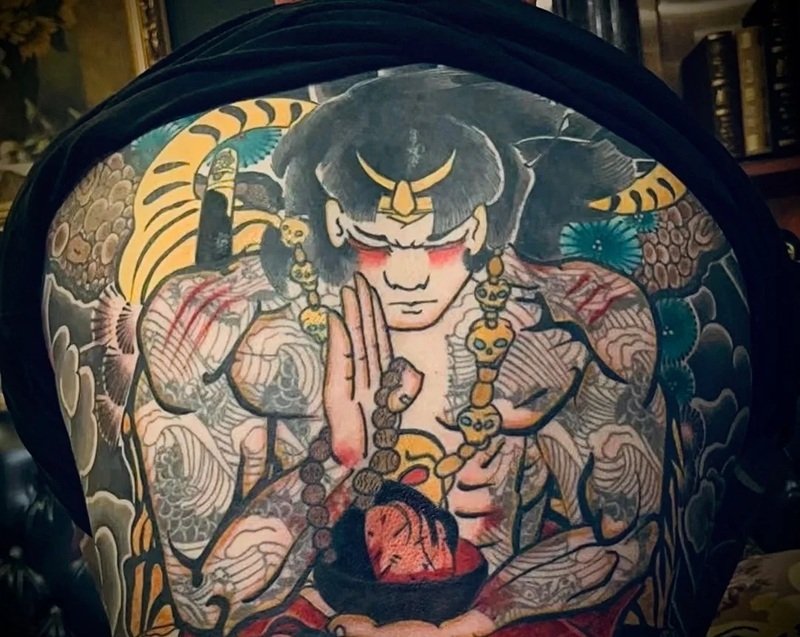 hình xăm samurai nhật cổ 3