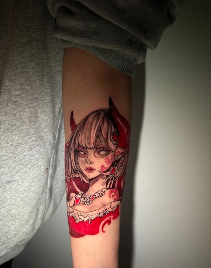 hình xăm succubus 17