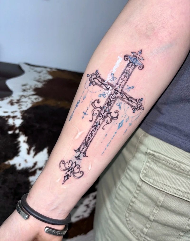 hình xăm thánh giá 27